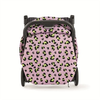 Inglesina Quid2 Tek El Tek Hamle ile Katlanıp Açılan Kabin Boy Bebek Arabası Özel Koleksiyon - Animalier Pink - 3