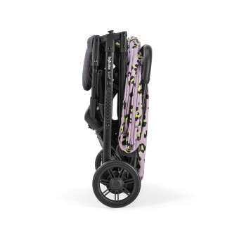 Inglesina Quid2 Tek El Tek Hamle ile Katlanıp Açılan Kabin Boy Bebek Arabası Özel Koleksiyon - Animalier Pink - 4