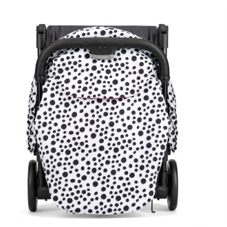 Inglesina Quid2+ Tek El Tek Hamle ile Katlanıp Açılan Kabin Boy Bebek Arabası Özel Koleksiyon - Polka White - 4