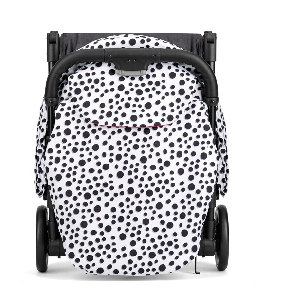 Inglesina Quid2+ Tek El Tek Hamle ile Katlanıp Açılan Kabin Boy Bebek Arabası Özel Koleksiyon - Polka White - 4