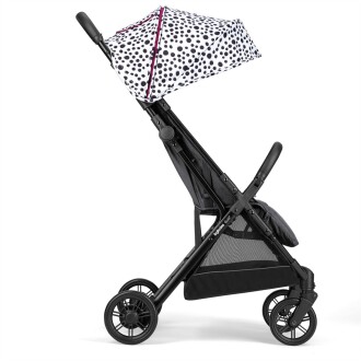 Inglesina Quid2+ Tek El Tek Hamle ile Katlanıp Açılan Kabin Boy Bebek Arabası Özel Koleksiyon - Polka White - 5