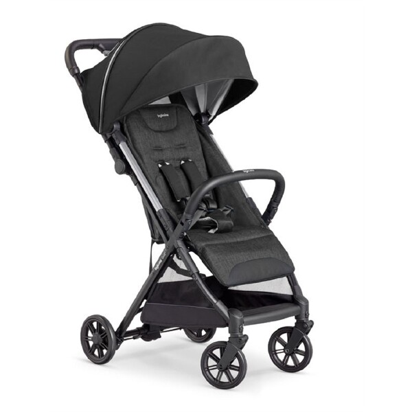 Inglesina Quid2+ Tek El Tek Hamle ile Katlanıp Açılan Kabin Boy Bebek Arabası - Puma Black - 1