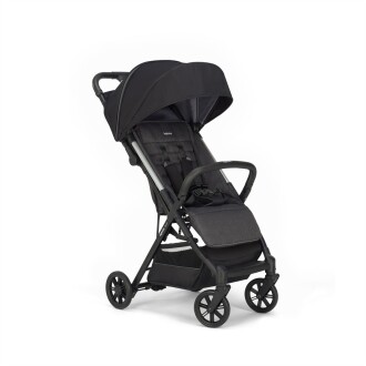 Inglesina Quid2 Tek El Tek Hamle ile Katlanıp Açılan Kabin Boy Bebek Arabası - Puma Black 