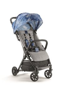 Inglesina Quid2 Tek El Tek Hamle ile Katlanıp Açılan Kabin Boy Bebek Arabası - Sparkling Blue - 3