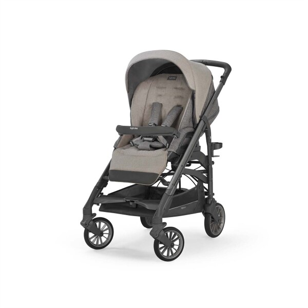 Inglesina Trilogy Tek El Tek Hamle ile Katlanıp Açılan Çift Yön Bebek Arabası - Bermuda Beige - 2