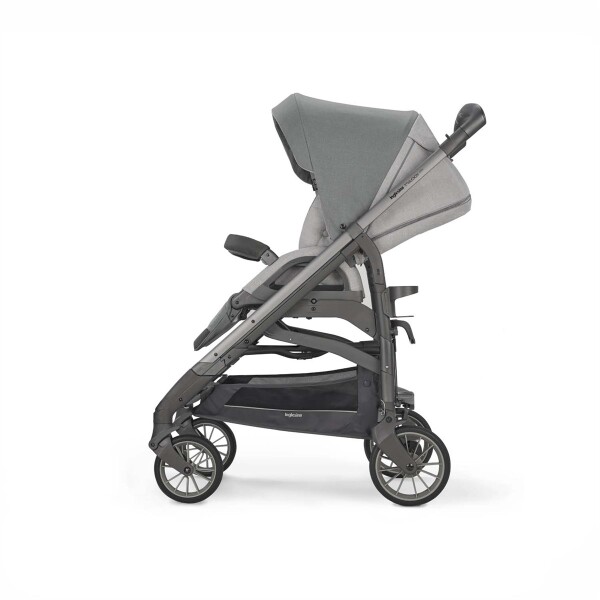 Inglesina Trilogy Tek El Tek Hamle ile Katlanıp Açılan Çift Yön Bebek Arabası - Cayman Silver - 4