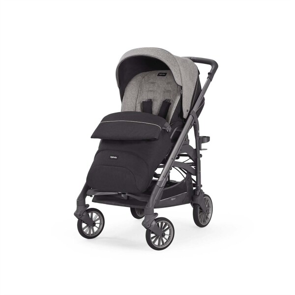 Inglesina Trilogy Tek El Tek Hamle ile Katlanıp Açılan Çift Yön Bebek Arabası - Maui Grey - 1