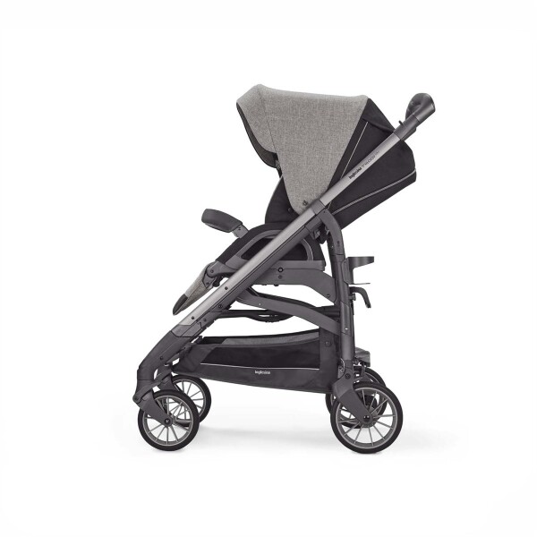 Inglesina Trilogy Tek El Tek Hamle ile Katlanıp Açılan Çift Yön Bebek Arabası - Maui Grey - 3