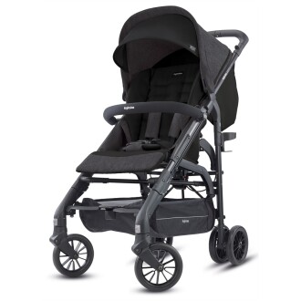 Inglesina Zippy Light Bebek Arabası - Volcano Black - 1