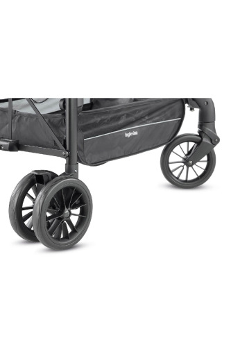 Inglesina Zippy Light Tek El Tek Hamle ile Katlanıp Açılan Bebek Arabası - Antigua Blue - 10