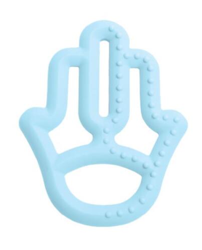 OiOi Silikon Diş Kaşıyıcı Annenin Eli - Mineral Blue - 2