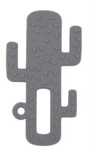 OiOi Silikon Diş Kaşıyıcı Kaktüs - Powder Grey - 3